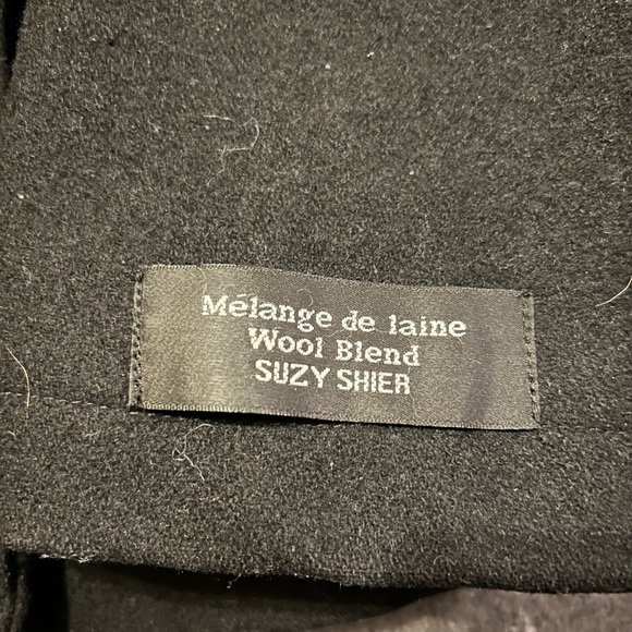 Suzy shier size medium wool blend jacket with hood - Picture 4 of 4